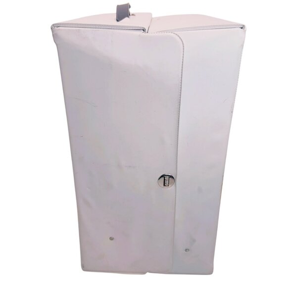 Vintage 1975 Barbie Fashion Doll Trunk Carrying Case Mattel No 1004 White & Pink - Picture 2 of 6